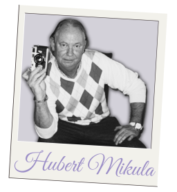 Porträt Hubert Mikula, Polaroid